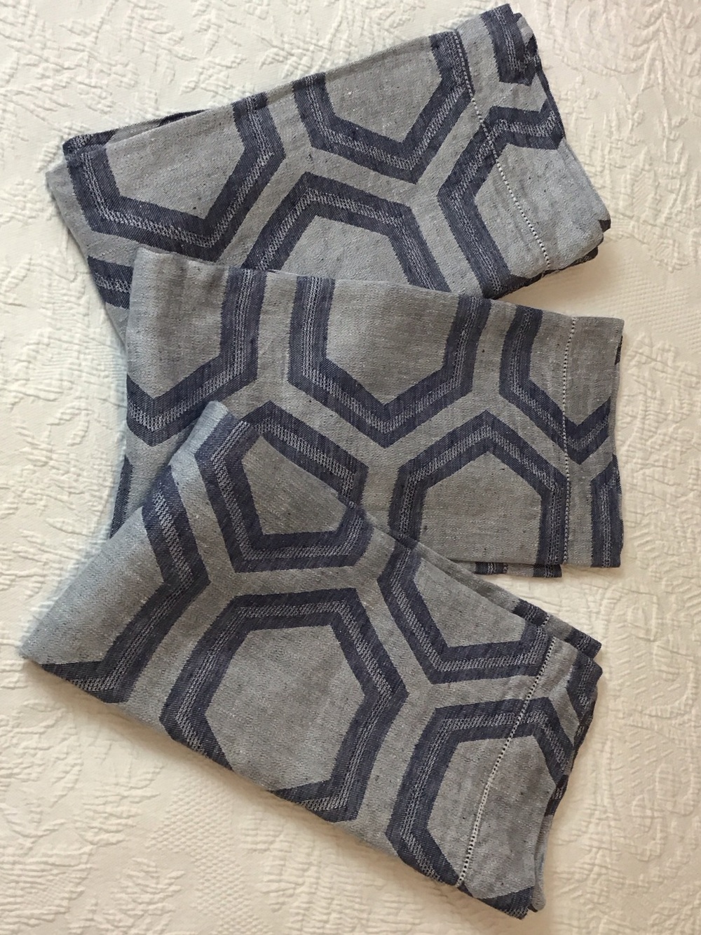 Ethan Allen Linen Square Pillow Covers (3)